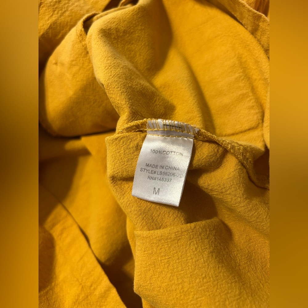 Hesperus Button Down Mini Skirt. Size M - Picture 7 of 7